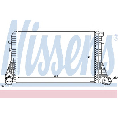 Foto Intercooler NISSENS 96575