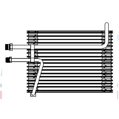 Foto Verdampfer, Klimaanlage NISSENS 92155