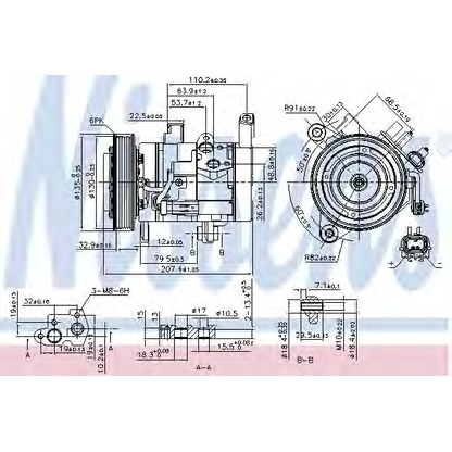 Photo Compressor, air conditioning NISSENS 890159