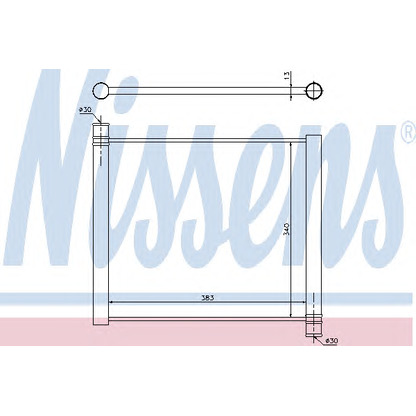 Foto Radiatore, Raffreddamento motore NISSENS 68450