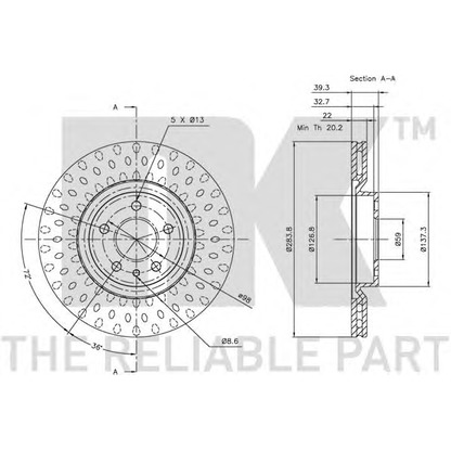 Photo Brake Disc NK 201019