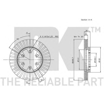 Photo Brake Disc NK 202234