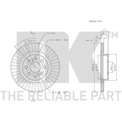 Photo Brake Disc NK 2045110