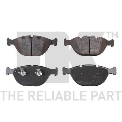 Photo Brake Pad Set, disc brake NK 221537