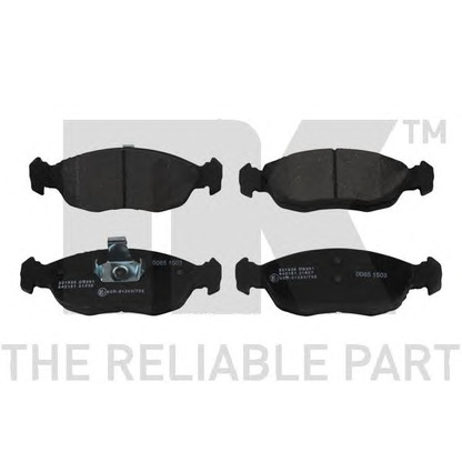 Photo Brake Pad Set, disc brake NK 221936