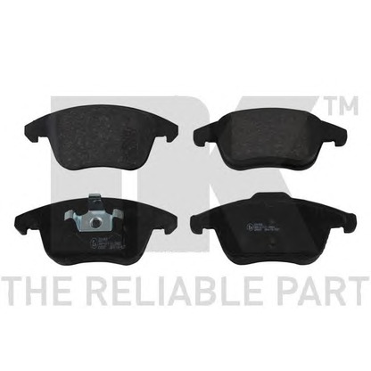 Photo Brake Pad Set, disc brake NK 221956