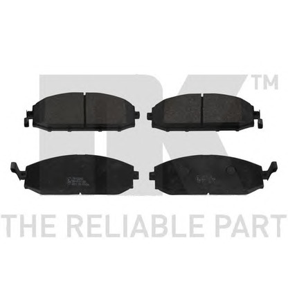 Photo Brake Pad Set, disc brake NK 222255