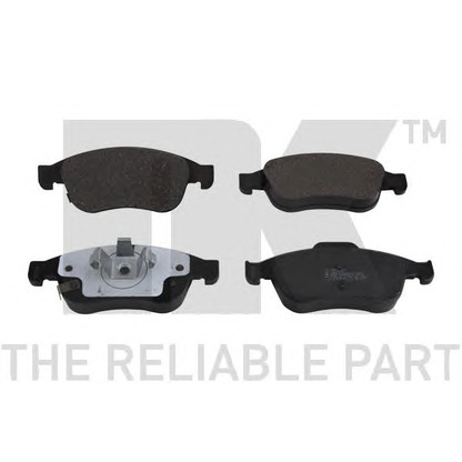 Photo Brake Pad Set, disc brake NK 2223102