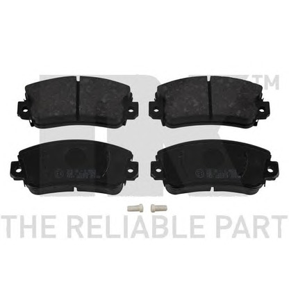 Photo Brake Pad Set, disc brake NK 222314