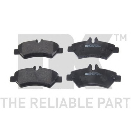 Photo Brake Pad Set, disc brake NK 223363