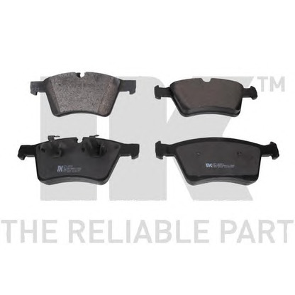 Photo Brake Pad Set, disc brake NK 223374