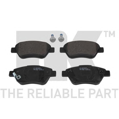 Photo Brake Pad Set, disc brake NK 223635