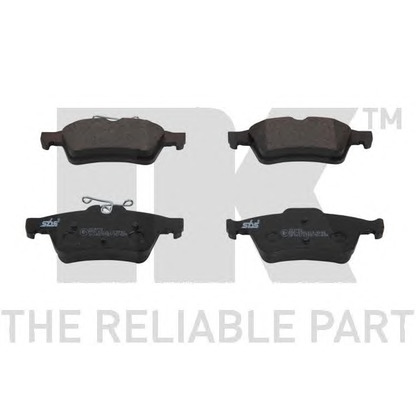 Photo Brake Pad Set, disc brake NK 223753