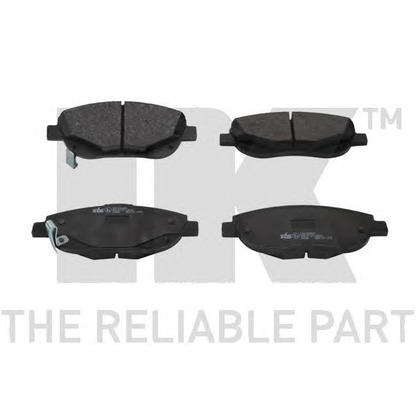 Photo Brake Pad Set, disc brake NK 224591