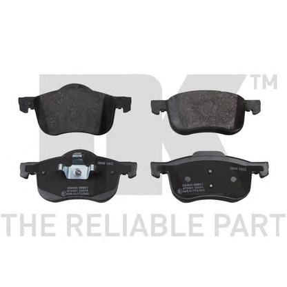 Photo Brake Pad Set, disc brake NK 224820