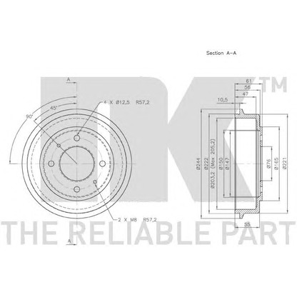 Photo Brake Drum NK 253401