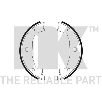 Photo Brake Shoe Set; Brake Shoe Set, parking brake NK 2715662