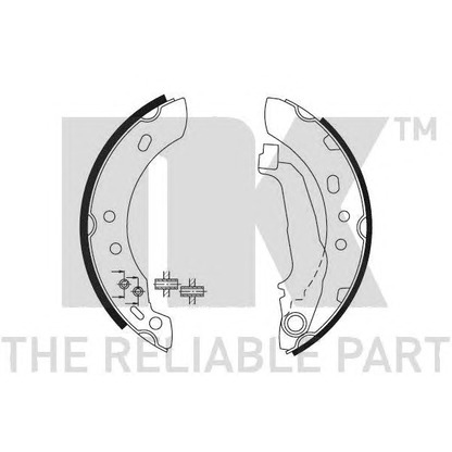 Photo Brake Shoe Set NK 2722543