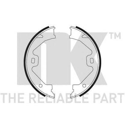 Photo Brake Shoe Set, parking brake NK 2740688