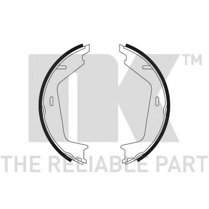 Photo Brake Shoe Set, parking brake NK 2748578