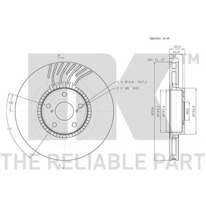 Photo Brake Disc NK 3145105