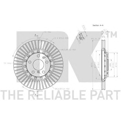 Photo Brake Disc NK 3147126