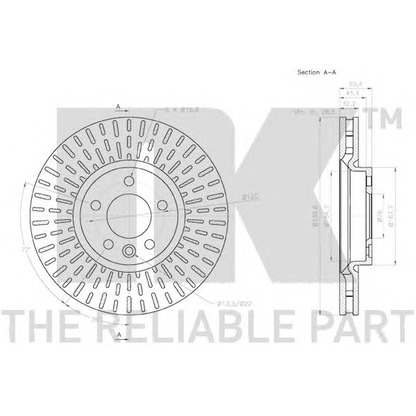 Photo Brake Disc NK 3147145