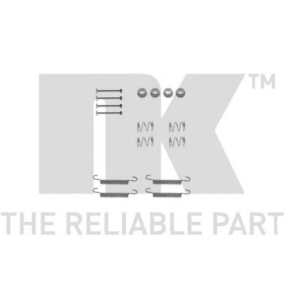 Photo Accessory Kit, parking brake shoes NK 7914791