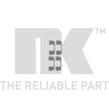 Photo Kit d'accessoires, plaquette de frein à disque NK 79231730