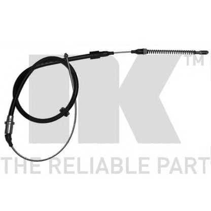 Photo Cable, parking brake NK 903660