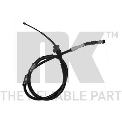 Foto Cable de accionamiento, freno de estacionamiento NK 904570