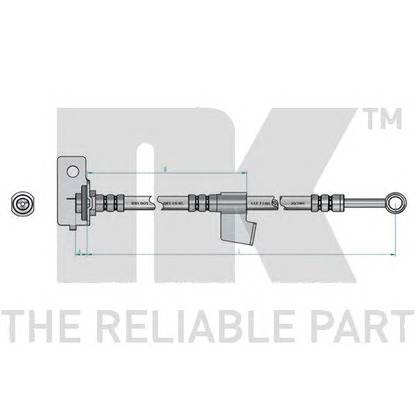 Photo Brake Hose NK 853448