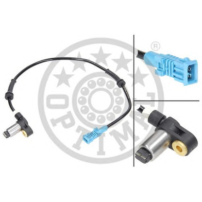 Zdjęcie Czujnik, prędkosć obrotowa koła OPTIMAL 06S016