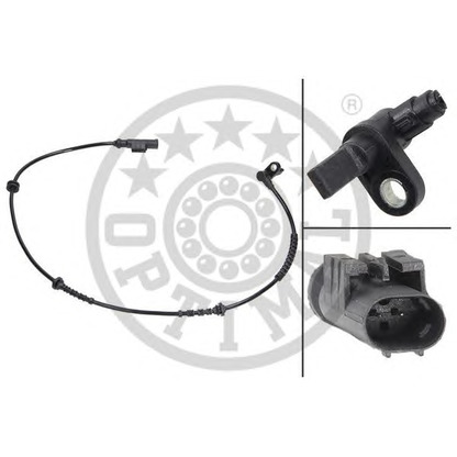Zdjęcie Czujnik, prędkosć obrotowa koła OPTIMAL 06S276