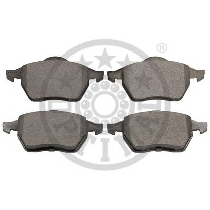 Photo Brake Pad Set, disc brake OPTIMAL 10064