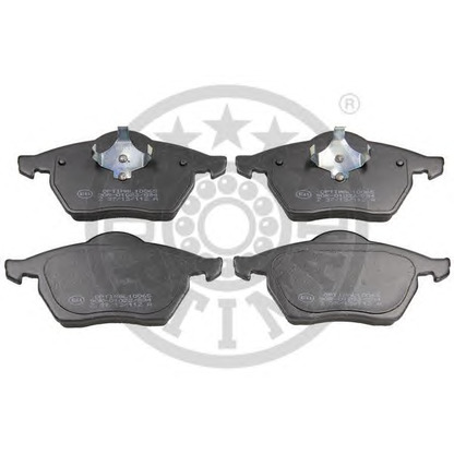 Photo Brake Pad Set, disc brake OPTIMAL 10065