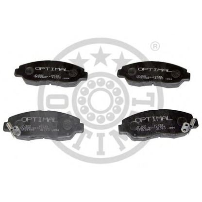 Photo Brake Pad Set, disc brake OPTIMAL 10133