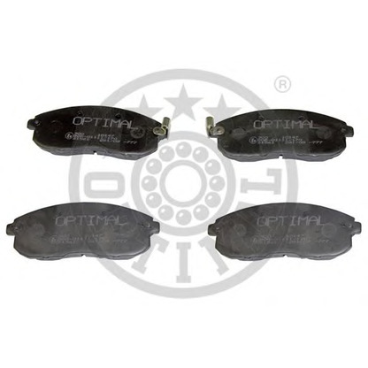 Photo Brake Pad Set, disc brake OPTIMAL 10147