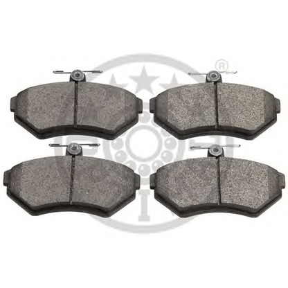 Photo Brake Pad Set, disc brake OPTIMAL 10170