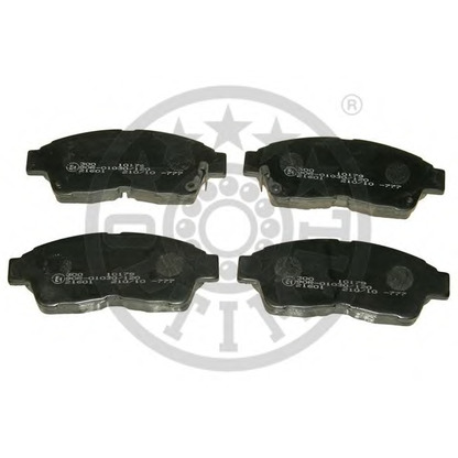 Photo Brake Pad Set, disc brake OPTIMAL 10179