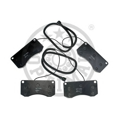 Photo Brake Pad Set, disc brake OPTIMAL 10233