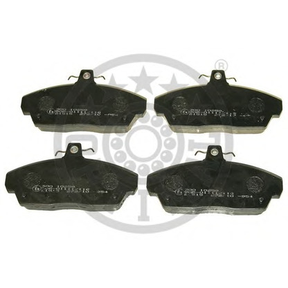 Photo Brake Pad Set, disc brake OPTIMAL 10259