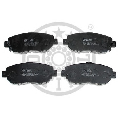 Photo Brake Pad Set, disc brake OPTIMAL 10399