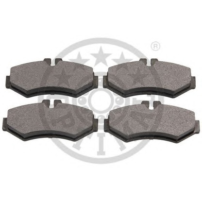 Photo Brake Pad Set, disc brake OPTIMAL 10403