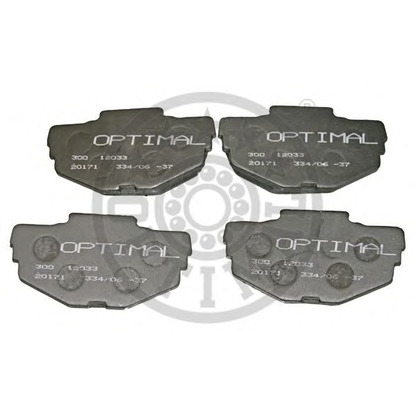 Photo Brake Pad Set, disc brake OPTIMAL 12033