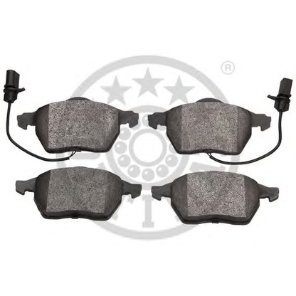 Photo Brake Pad Set, disc brake OPTIMAL 12076