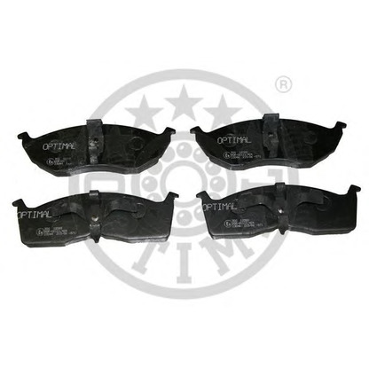 Photo Brake Pad Set, disc brake OPTIMAL 12088