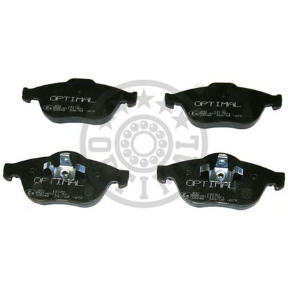 Photo Brake Pad Set, disc brake OPTIMAL 12130