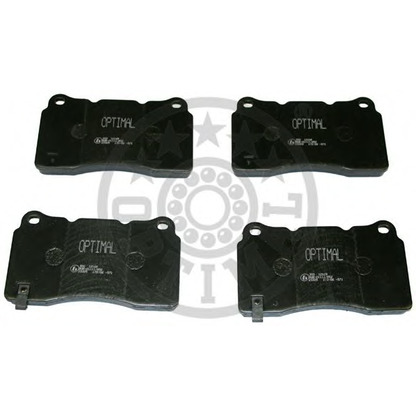 Photo Brake Pad Set, disc brake OPTIMAL 12169