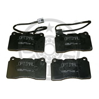 Photo Brake Pad Set, disc brake OPTIMAL 12216